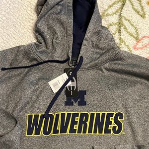 Men’s University of Michigan Wolverines hoodie NWT, unworn, XXL, Champion Brand